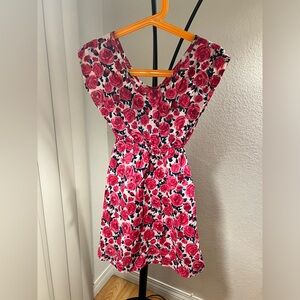 Libbi Lovebird girl dress (matching adult size dress av.)